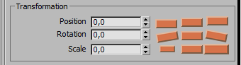 Setting 'Transformation'