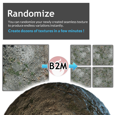 Bitmap2Material - randomize Bitmap2Material - randomize